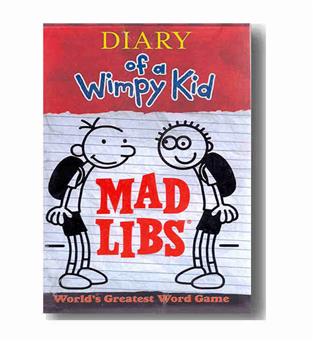 Diary Of Wimpy Kid Mad Libs