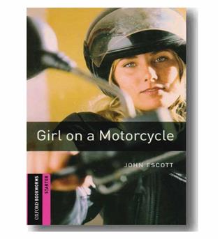 girl on a motorcycle