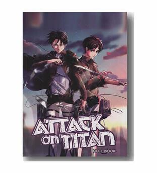 دفتر یادداشت همیشه 511 attack on titan نبرد تایتان ها
