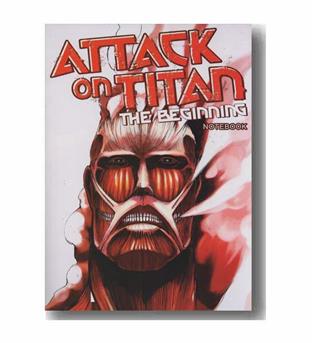 دفتر یادداشت همیشه 498 attack on titan نبرد تایتان ها