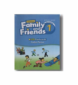 فلش کارت family and friends 1